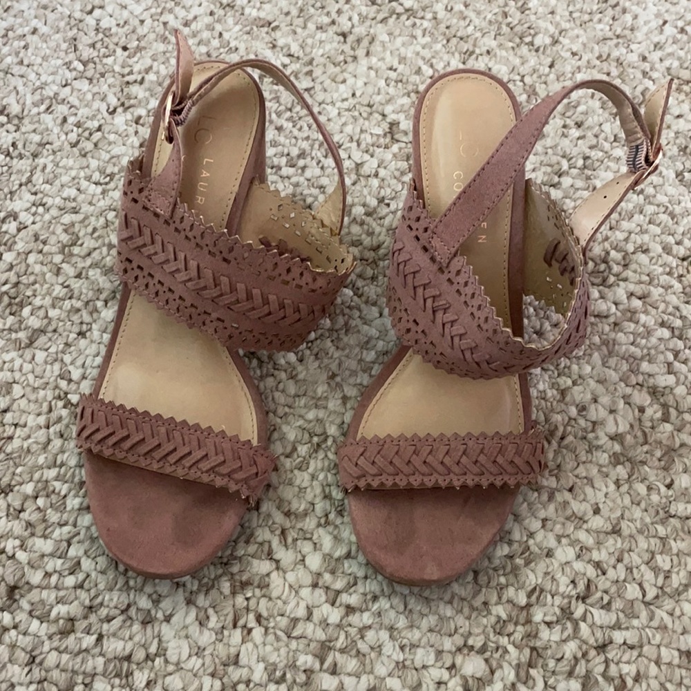 LC Blush Pink Strappy Heels
